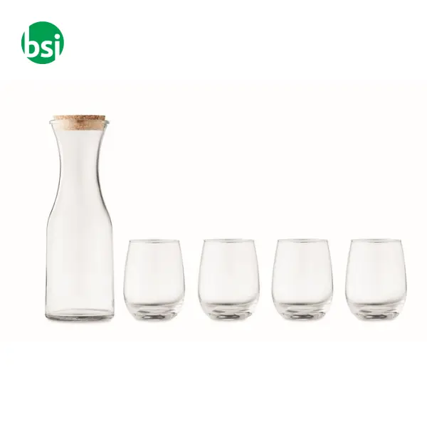 Set bicchieri e caraffa in vetro - PICCADILLY -  5