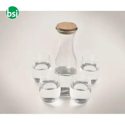 Set bicchieri e caraffa in vetro - PICCADILLY - Immagine 7