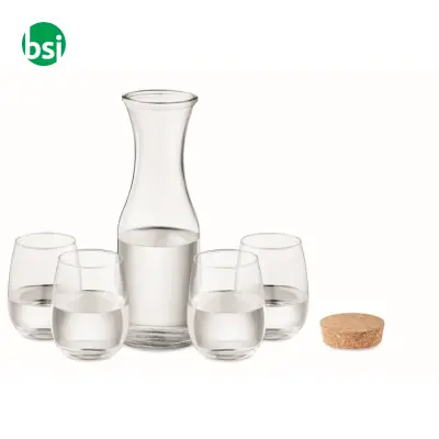 Set bicchieri e caraffa in vetro - PICCADILLY - Immagine 8