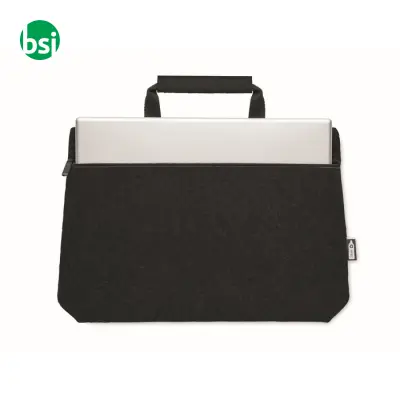 Borsa laptop in feltro RPET - TAPLA - Immagine 3