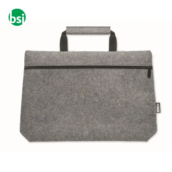 Borsa laptop in feltro RPET - TAPLA -  10
