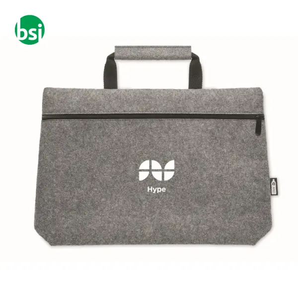 Borsa laptop in feltro RPET - TAPLA -  11