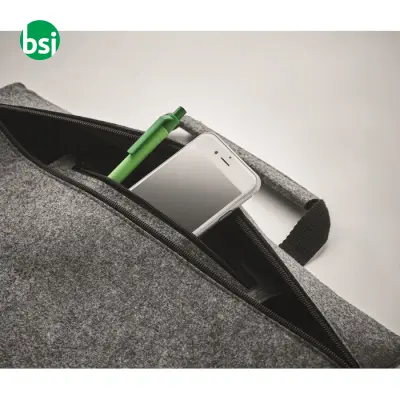 Borsa laptop in feltro RPET - TAPLA - Immagine 13