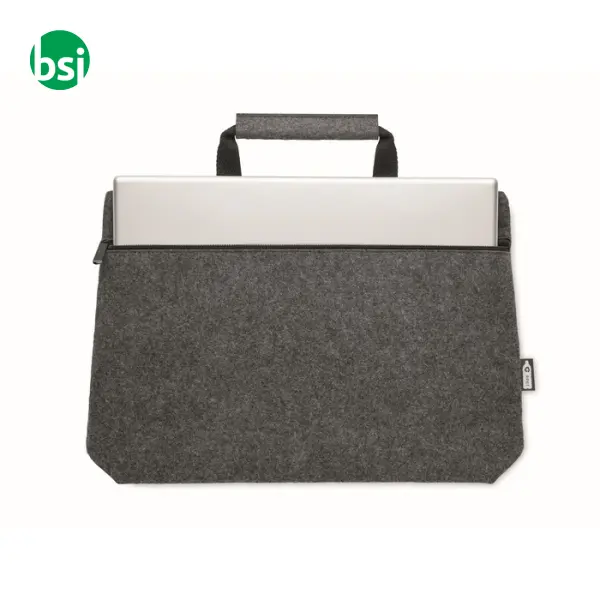 Borsa laptop in feltro RPET - TAPLA -  17