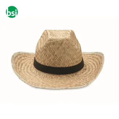 Cappello cowboy in paglia - TEXAS - Immagine 2