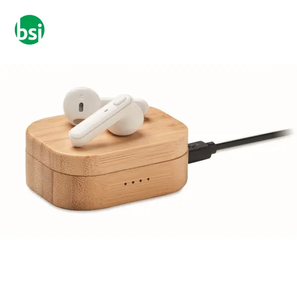 Auricolari TWS in custodia - JAZZ BAMBOO -  14