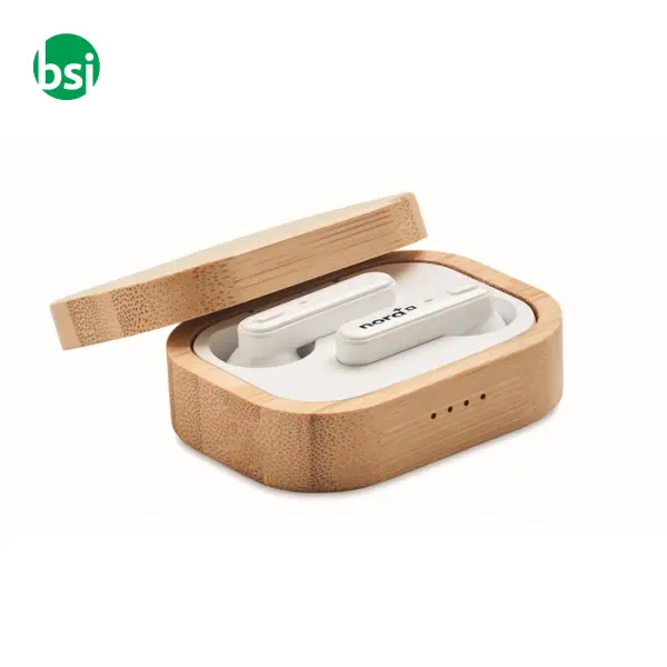 Auricolari TWS in custodia - JAZZ BAMBOO -  6