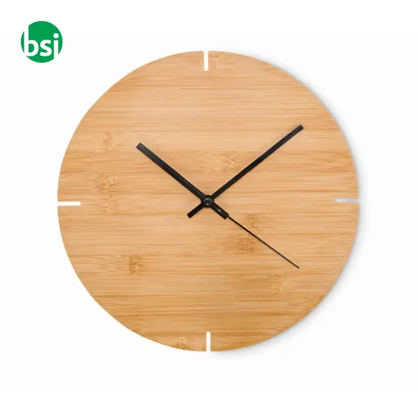 Orologio da parete in bamboo - ESFERE -  1