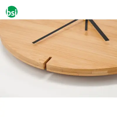 Orologio da parete in bamboo - ESFERE - Immagine 6