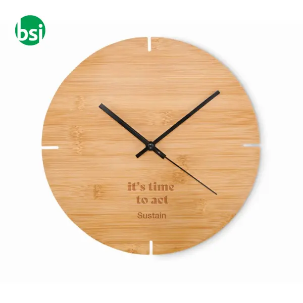 Orologio da parete in bamboo - ESFERE -  3