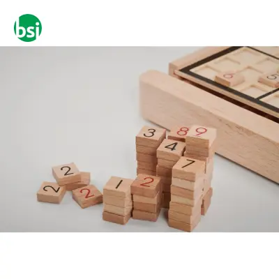 Sudoku da tavolo in legno - SUDOKU - Immagine 4