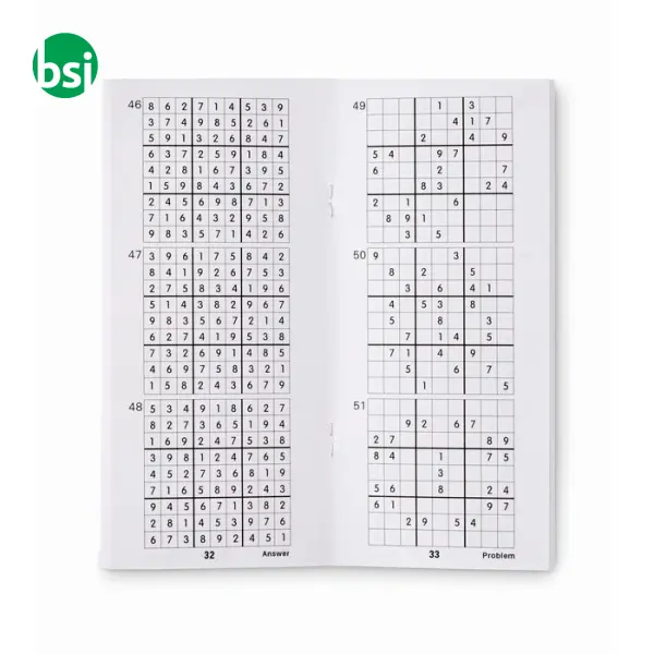 Sudoku da tavolo in legno - SUDOKU -  6