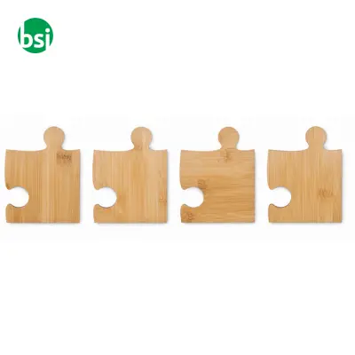Set di 4 sottobicchieri puzzle - LEPY - Immagine 8