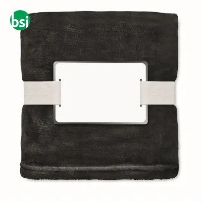 Coperta in pile RPET 280gr/m2 - LOGAN - Immagine 2