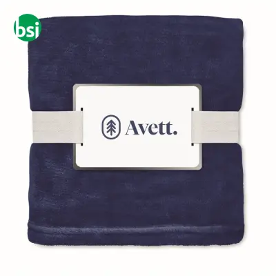 Coperta in pile RPET 280gr/m2 - LOGAN - Immagine 7