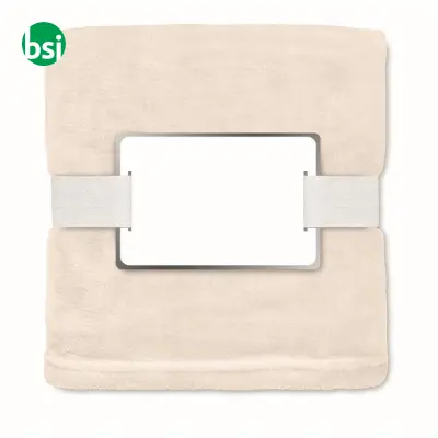 Coperta in pile RPET 280gr/m2 - LOGAN - Immagine 10