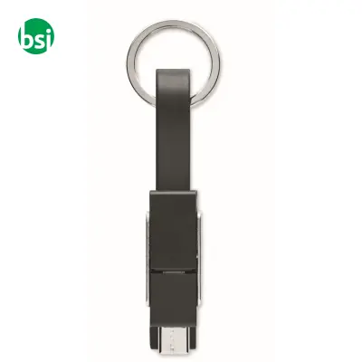 Portachiavi con cavo di carica - KEY C - Immagine 2