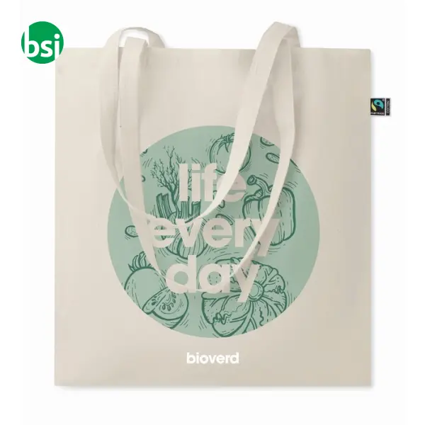 Shopper in cotone Fairtrade - OSOLE+ -  3