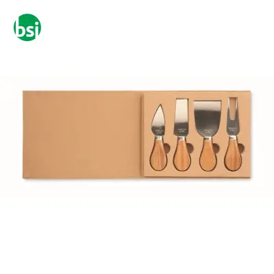 Set di 4 coltelli da formaggio - QUATTRO