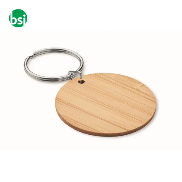 Portachiavi rotondo in bamboo - ROUNDBOO -  1
