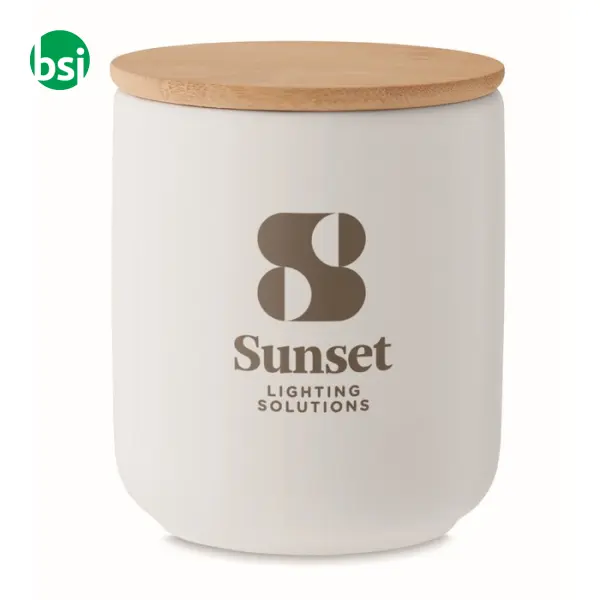 Candela in cera vegetale 200 gr - VEIKA -  4