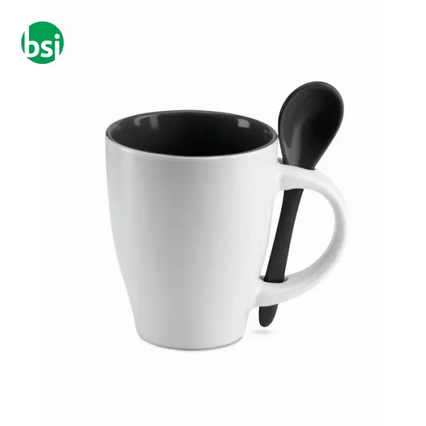 Tazza bicolore con cucchiaino - 250ml - DUAL -  8