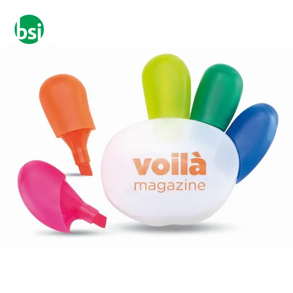 Set 5 evidenziatori - COLORE -  5