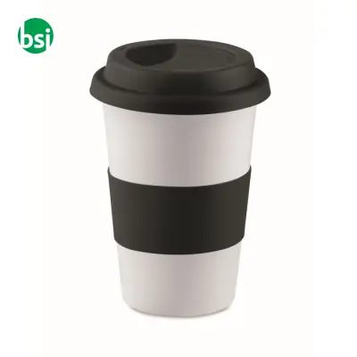 Tazza in ceramica e silicone - 400ml - TRIBECA - Immagine 4