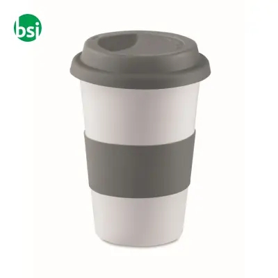 Tazza in ceramica e silicone - 400ml - TRIBECA - Immagine 3