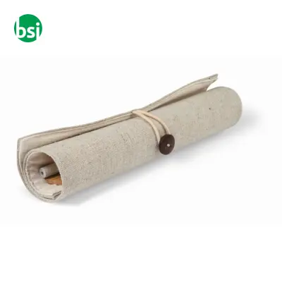 Set in astuccio cotone e juta - ECOSET - Immagine 4