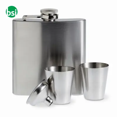 Set fiaschetta con due bicchie  - SLIMMY FLASK SET - Immagine 4
