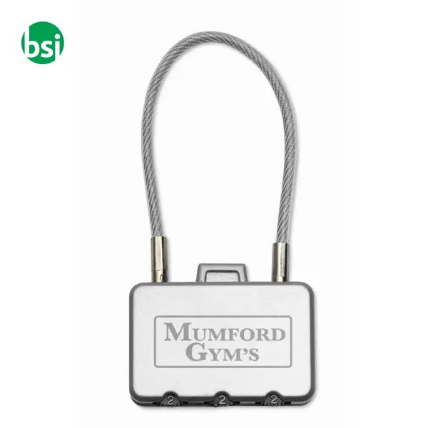 Lucchetto a forma di valigia - THREECODE -  5