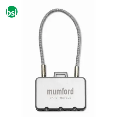 Lucchetto a forma di valigia - THREECODE - Immagine 6