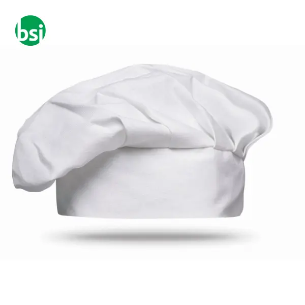 Cappello da cuoco in cotone (1  - CHEF -  1