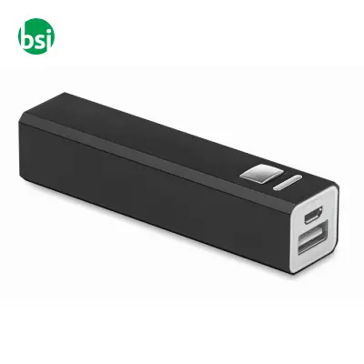 Power bank in alluminio - 2200 mAh - POWERALU