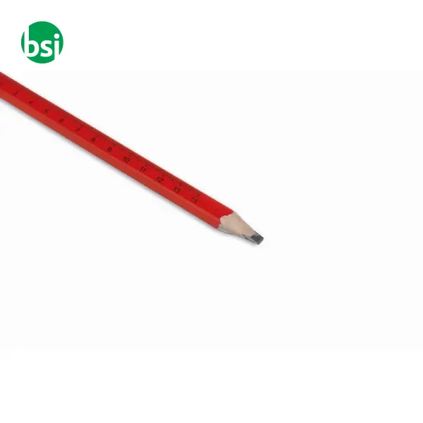 Matita da falegname con righel  - MADEROS -  2