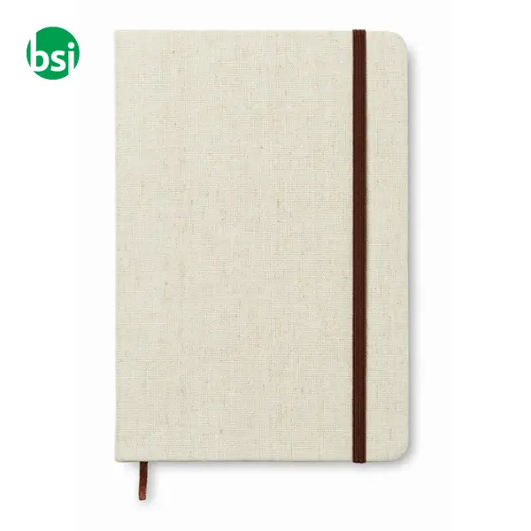 Notebook con cover in canvas - CANVAS -  1