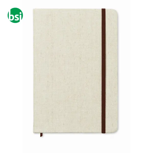 Notebook con cover in canvas - CANVAS -  12