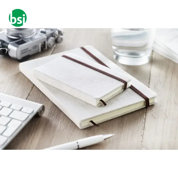 Notebook con cover in canvas - CANVAS -  2