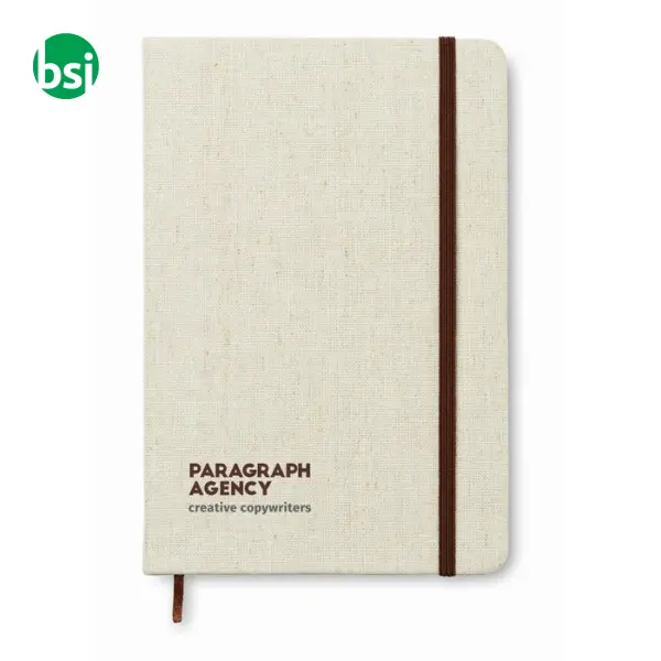 Notebook con cover in canvas - CANVAS -  9