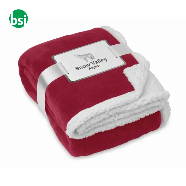 Coperta in pile e sherpa - ZERMATT -  2