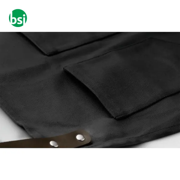 Grembiule rifinito in pelle - CHEF -  3