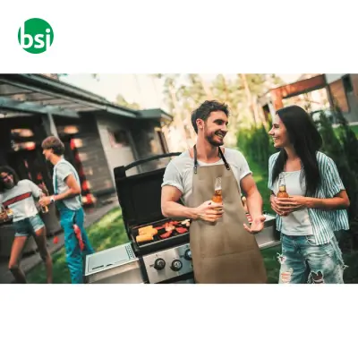 Grembiule rifinito in pelle - CHEF - Immagine 8