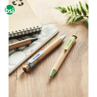Penna a sfera in bamboo - TOYAMA - Immagine 4