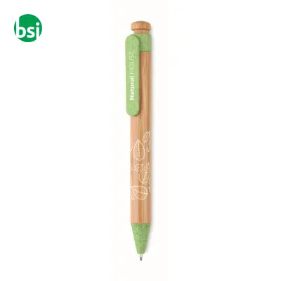 Penna a sfera in bamboo - TOYAMA - Immagine 8
