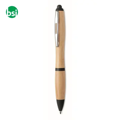 Penna a sfera in ABS e bamboo - RIO BAMBOO - Immagine 2
