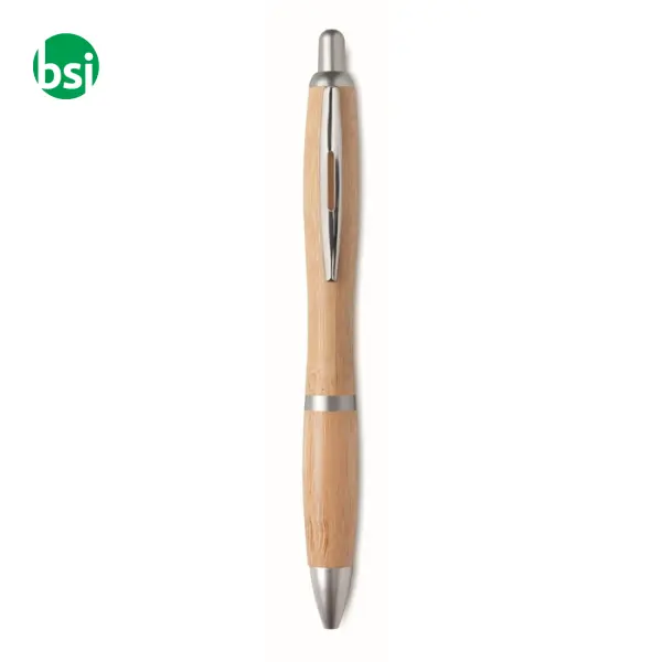 Penna a sfera in ABS e bamboo - RIO BAMBOO -  5