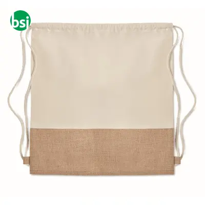 Sacca con dettagli in juta - INDIA - Immagine 4