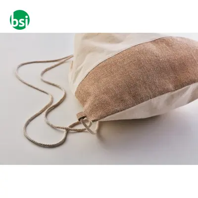 Sacca con dettagli in juta - INDIA - Immagine 5