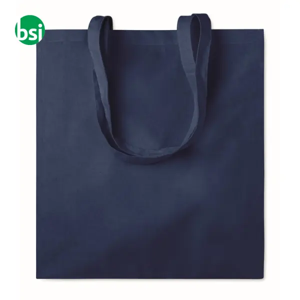 Shopper in cotone c/soffietto - PORTOBELLO -  4